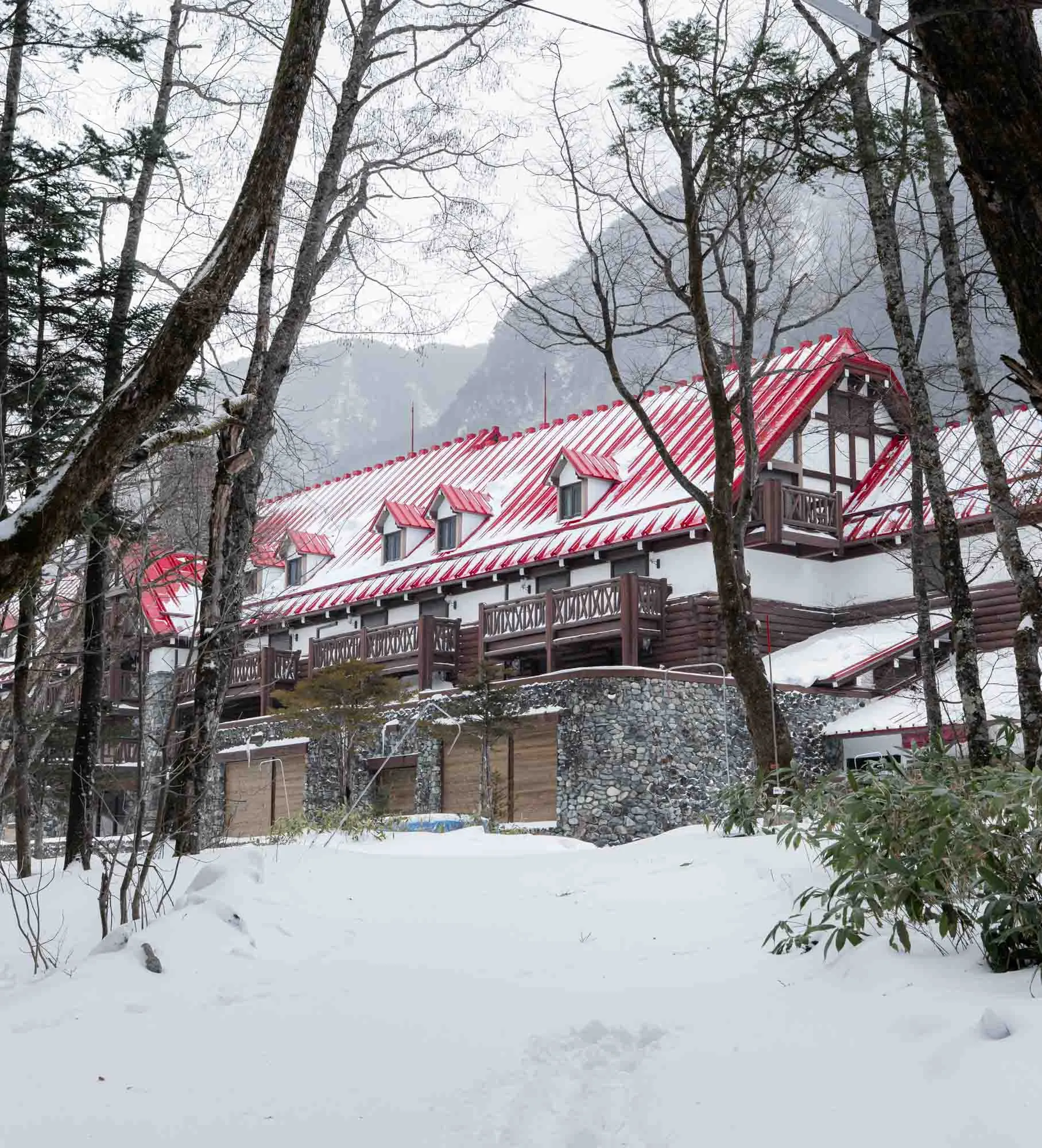 kamikochi winter imperial hotel